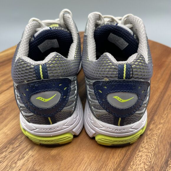 Saucony ProGrid Womens Size 10 Gray Yellow Running Shoes Sneakers 10010-1 Jazz - Picture 4 of 9